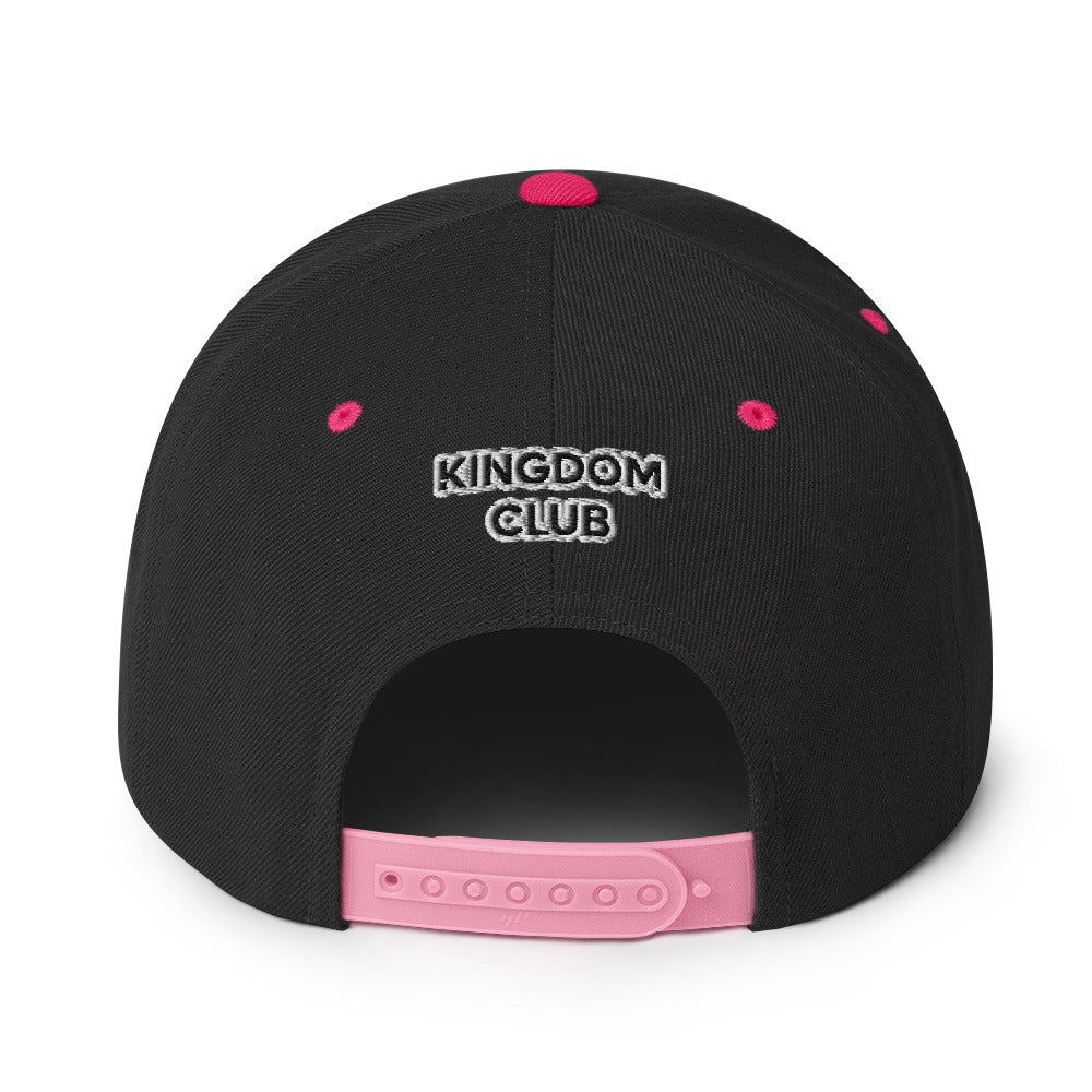Crowned Heart Snapback Hat