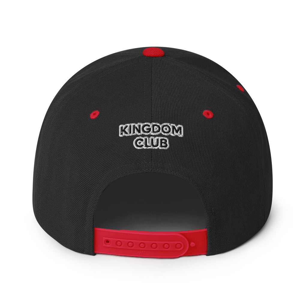 Crowned Heart Snapback Hat