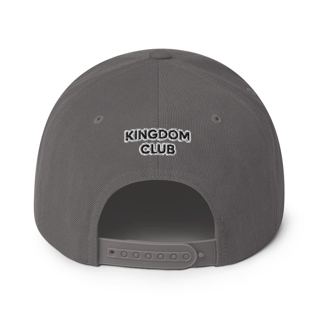 Crowned Heart Snapback Hat