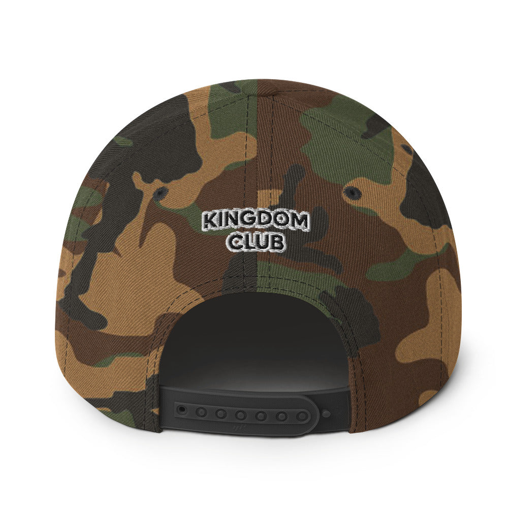 Crowned Heart Snapback Hat