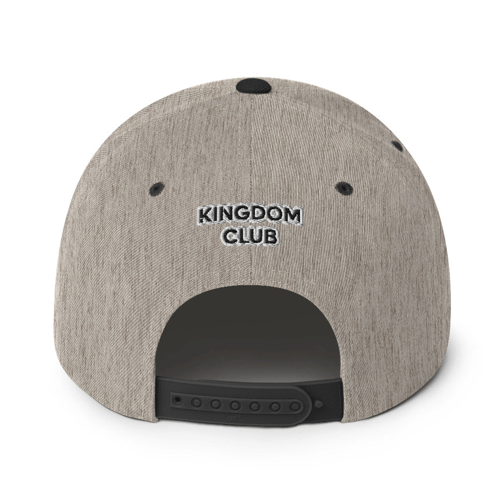 Crowned Heart Snapback Hat