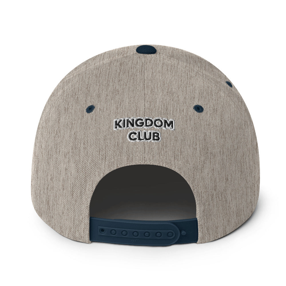 Crowned Heart Snapback Hat