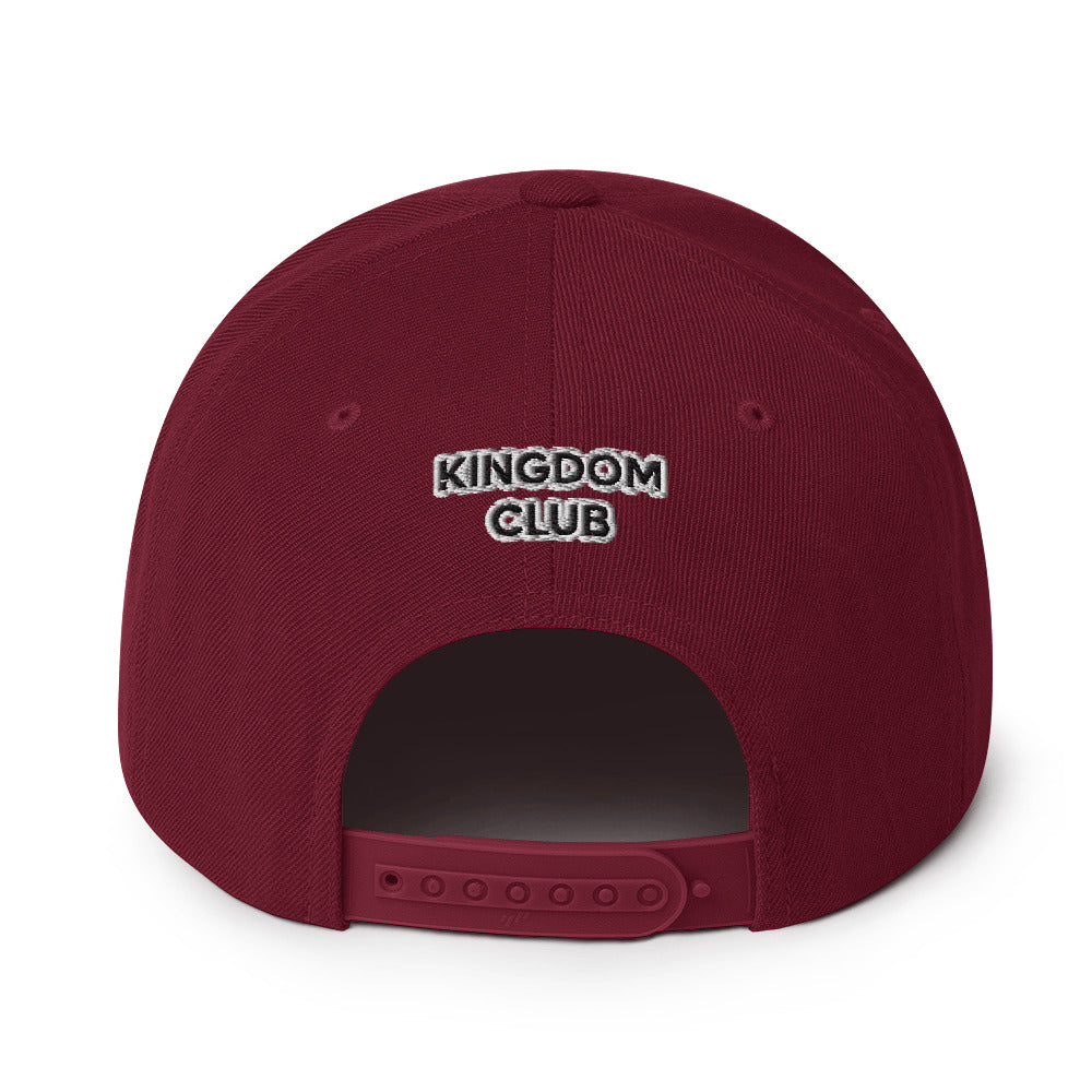 Crowned Heart Snapback Hat