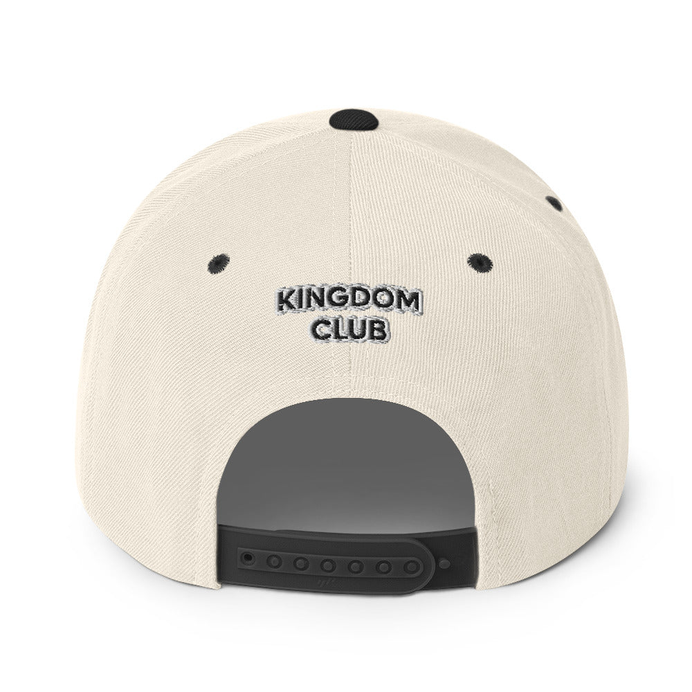 Crowned Heart Snapback Hat