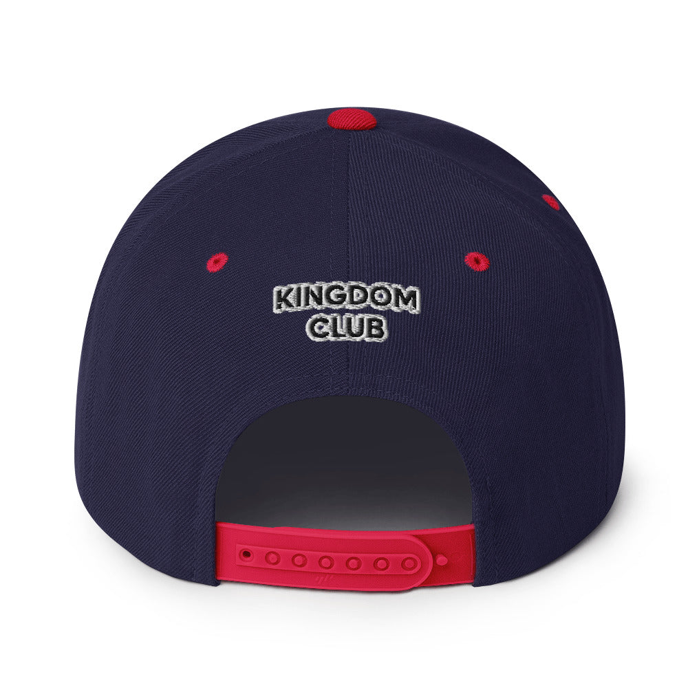 Crowned Heart Snapback Hat