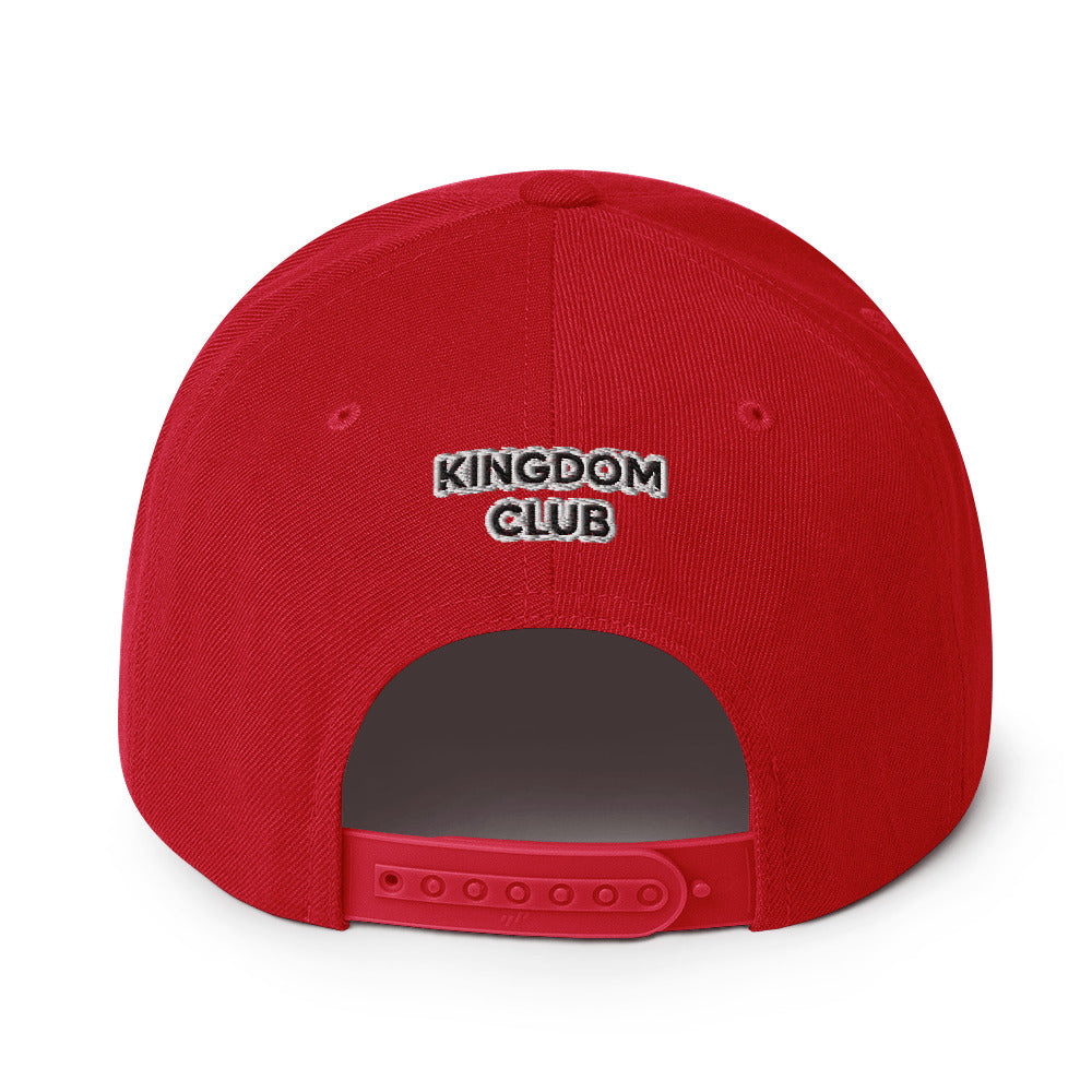 Crowned Heart Snapback Hat