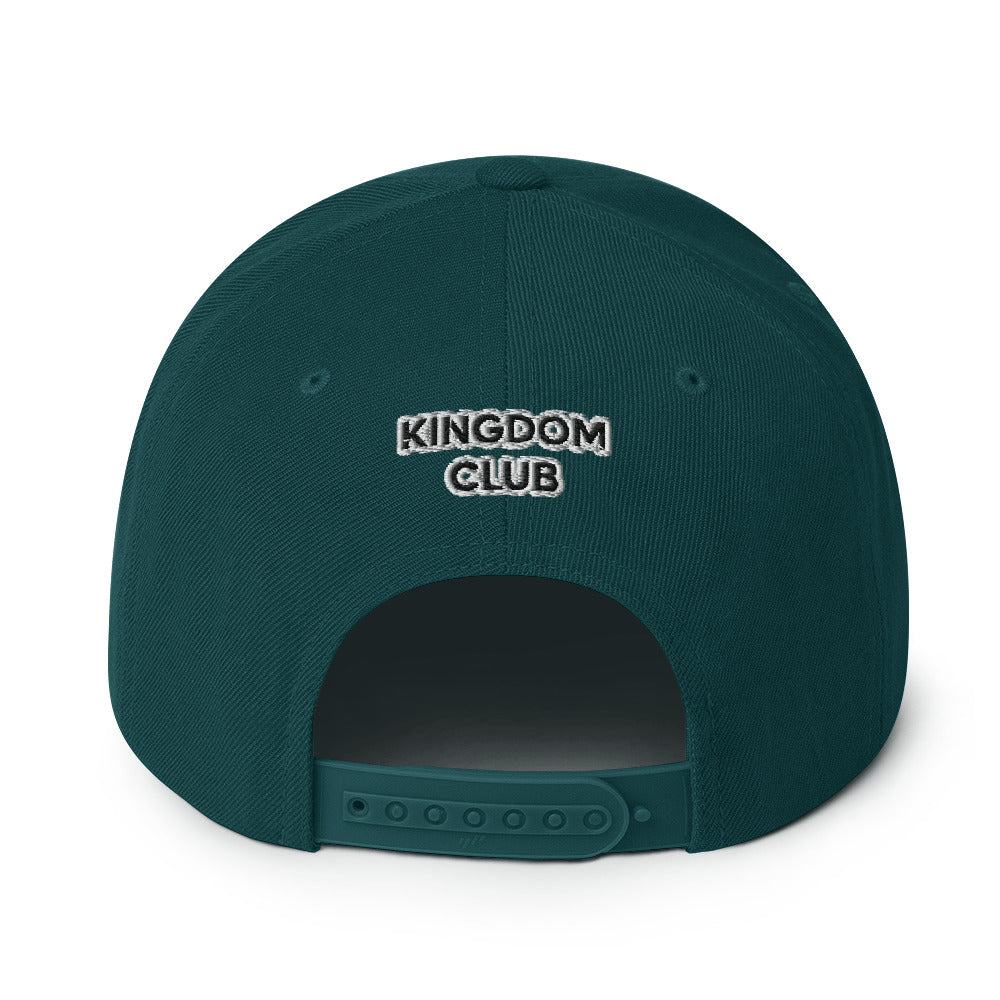 Crowned Heart Snapback Hat
