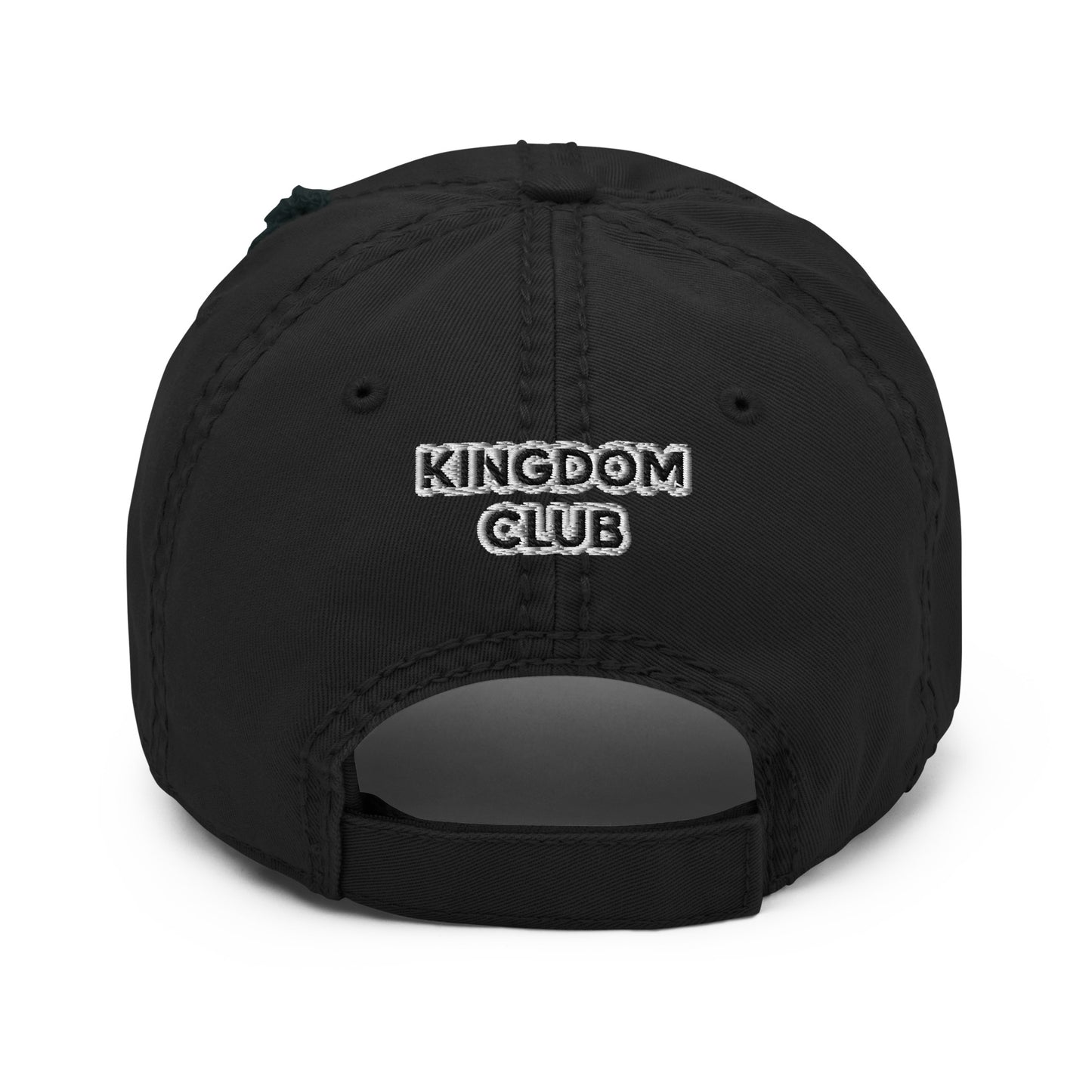 Crowned Heart Distressed Dad Hat
