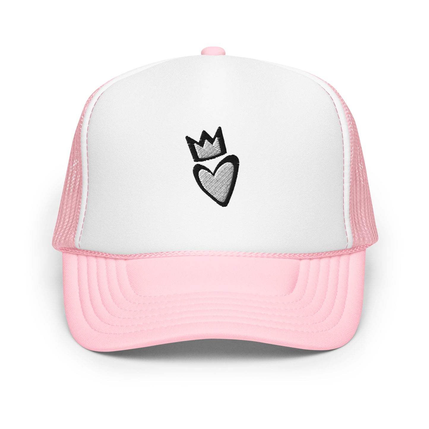 Crowned Heart Foam trucker hat