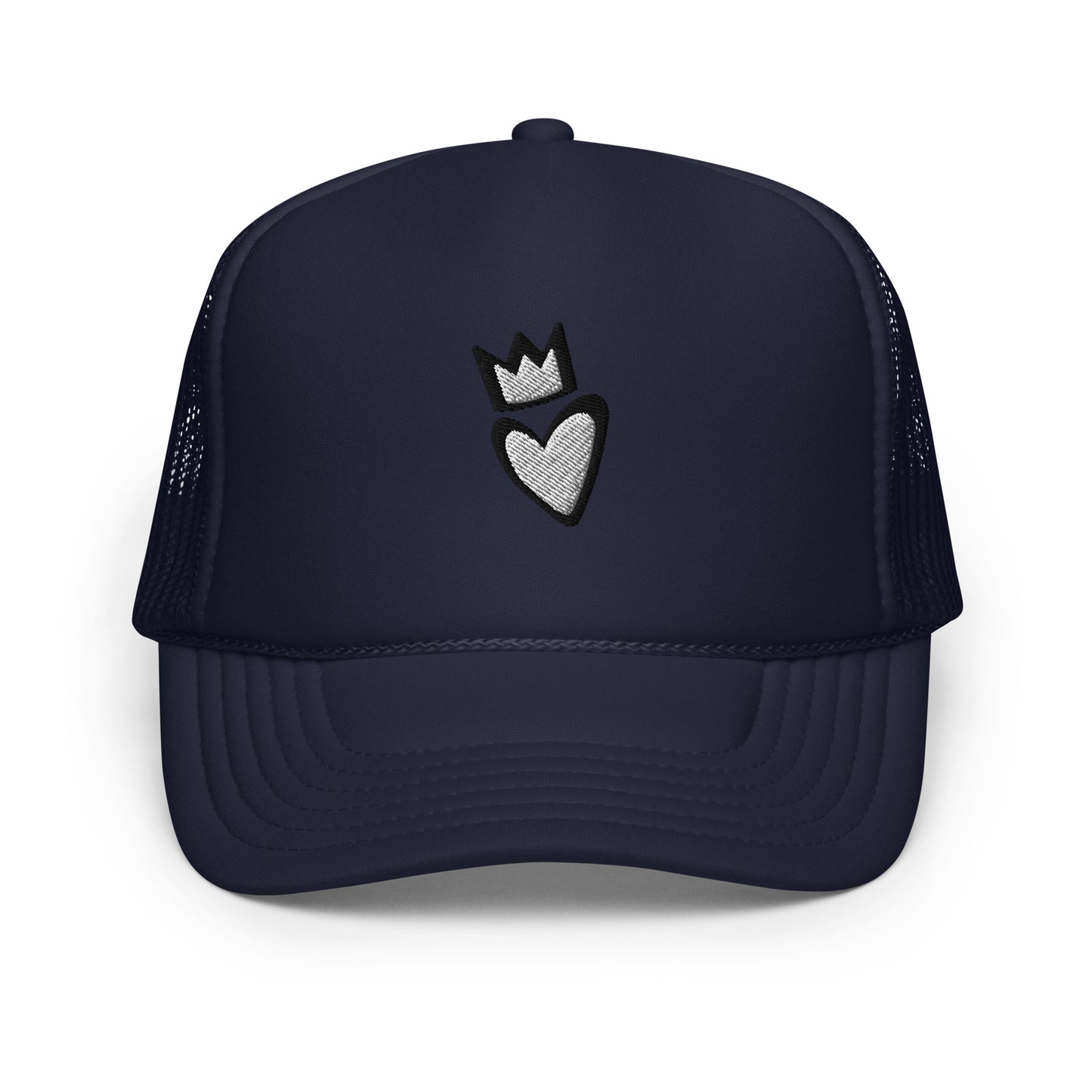 Crowned Heart Foam trucker hat