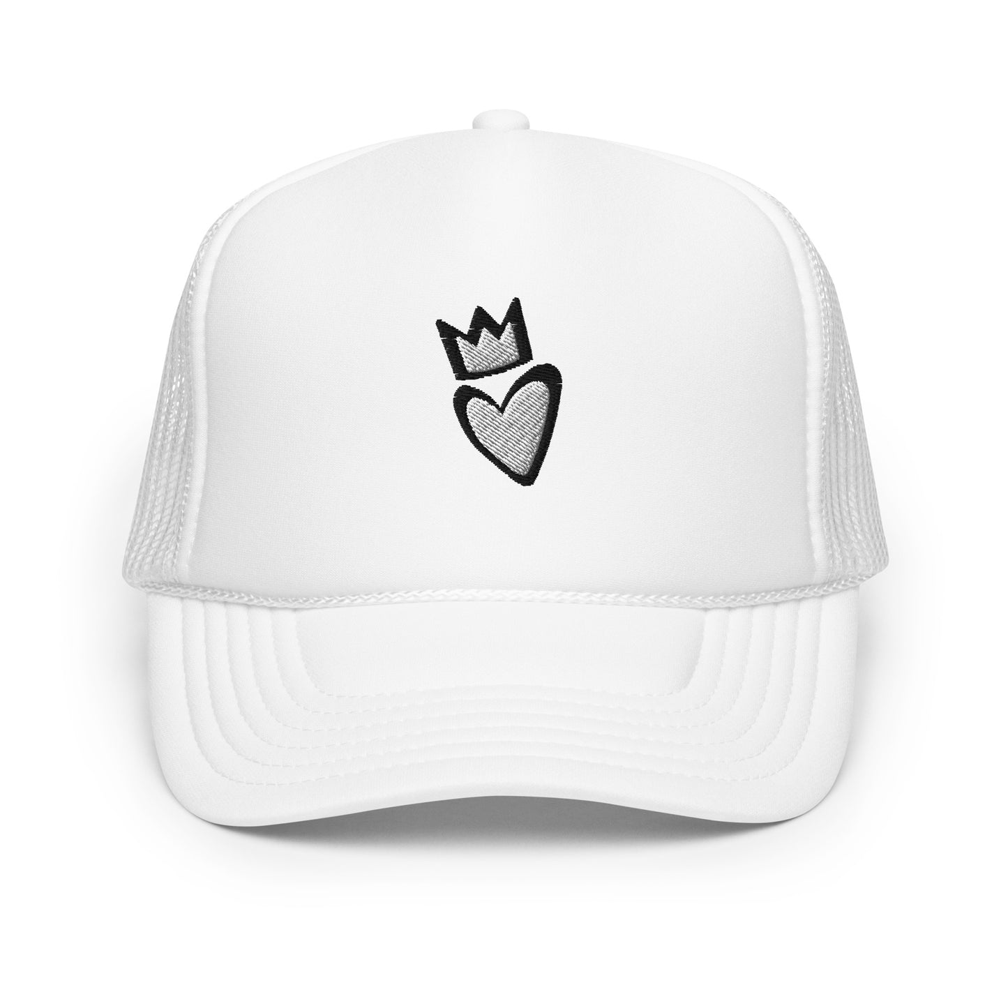 Crowned Heart Foam trucker hat