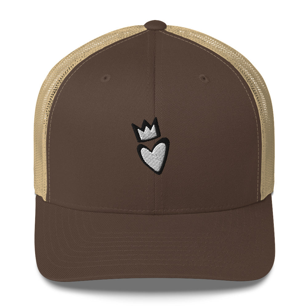 Crowned Heart Trucker Cap