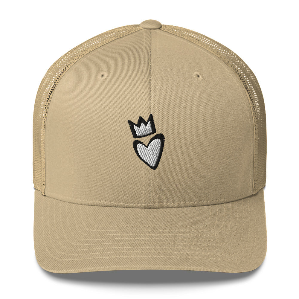 Crowned Heart Trucker Cap
