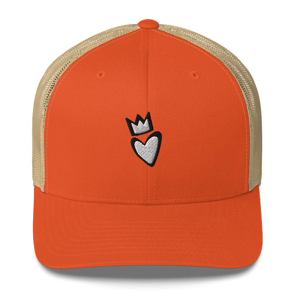 Crowned Heart Trucker Cap
