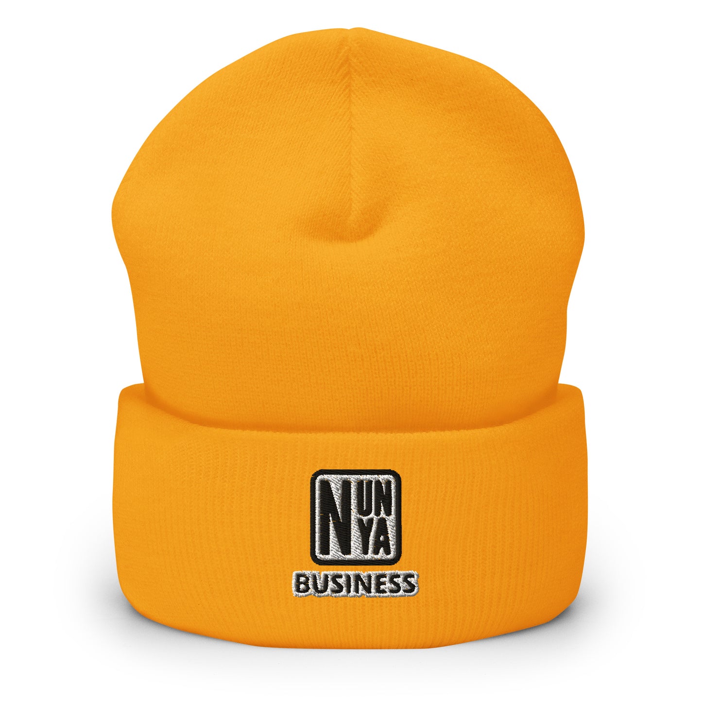 Nunya Business Cuffed Beanie