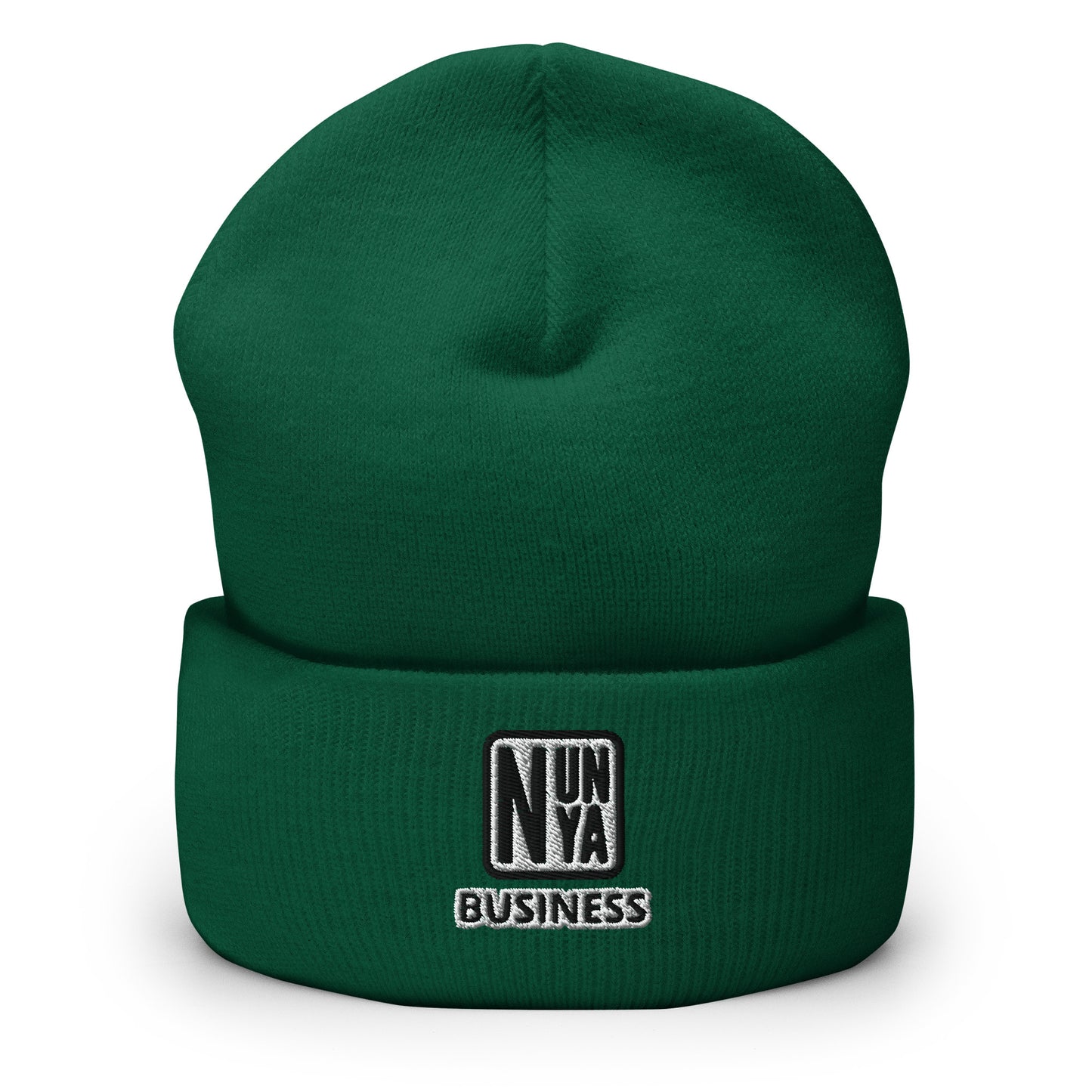 Nunya Business Cuffed Beanie
