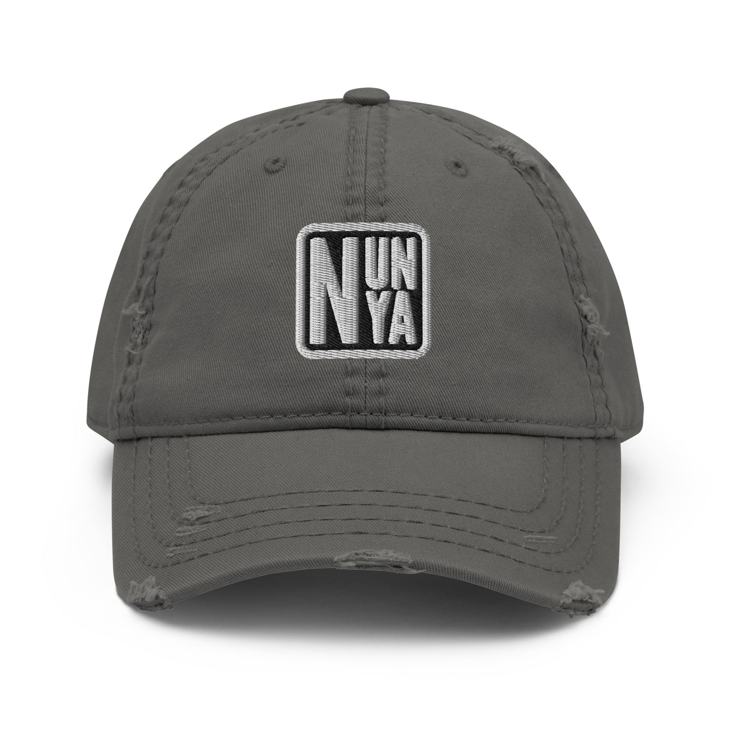 Nunya (W) Distressed Dad Hat