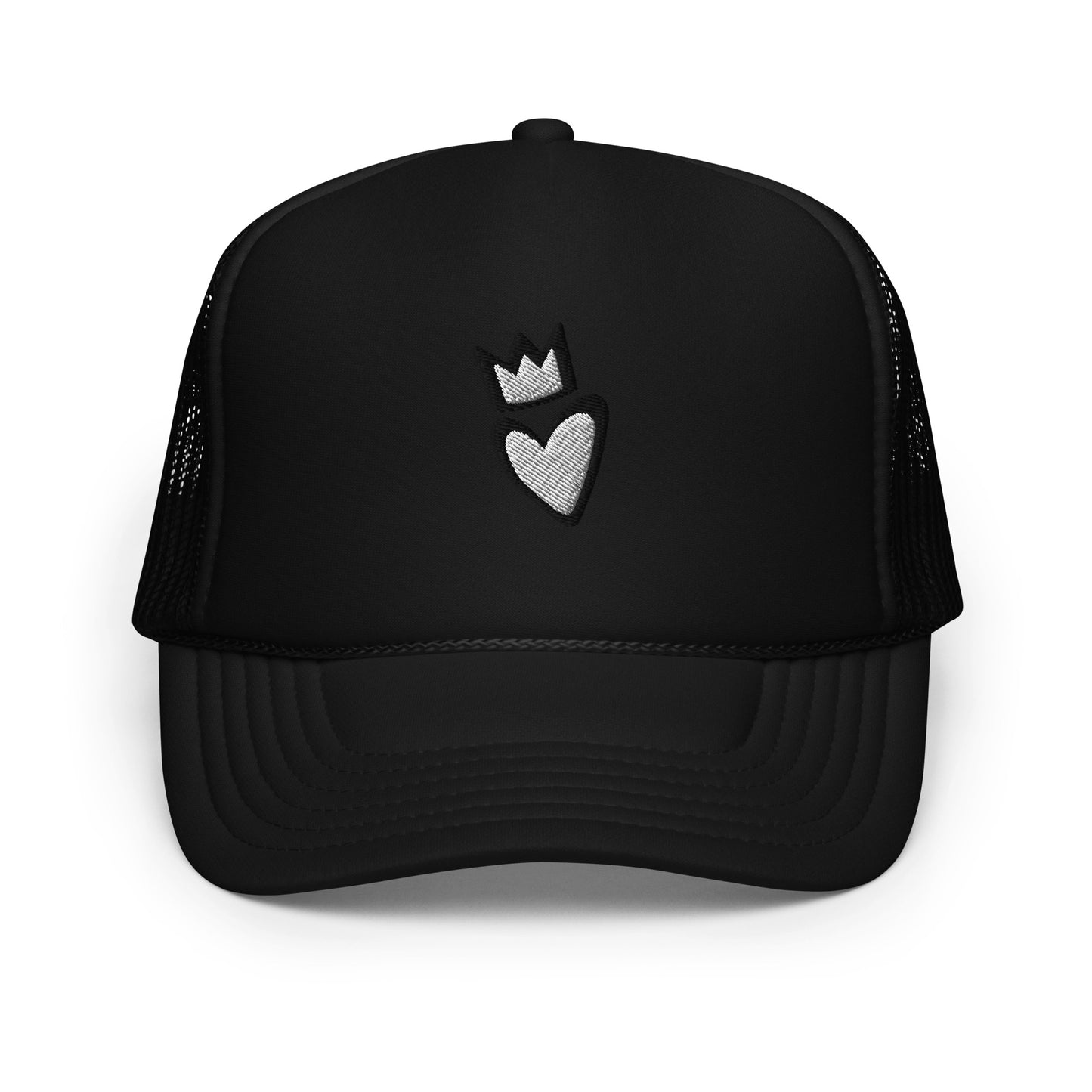 Crowned Heart Foam trucker hat