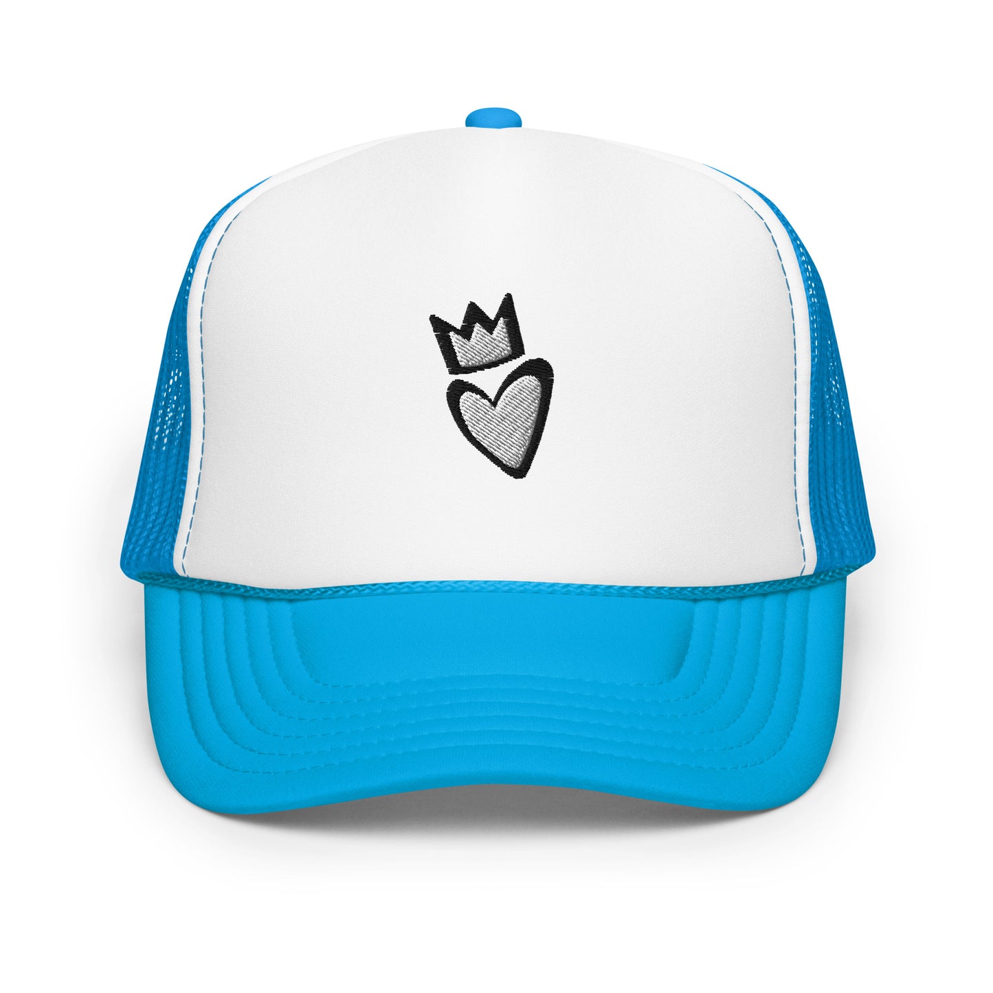 Crowned Heart Foam trucker hat
