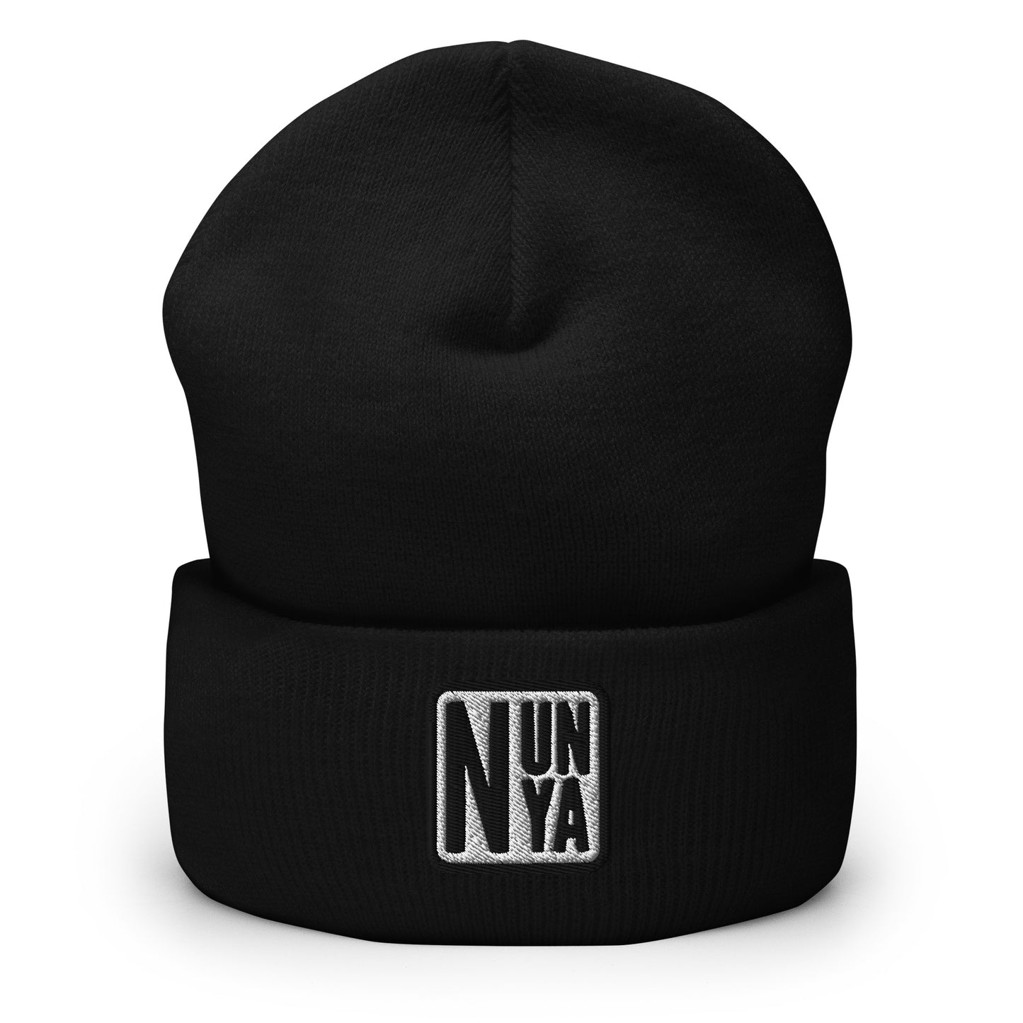 Nunya Patch Cuffed Beanie