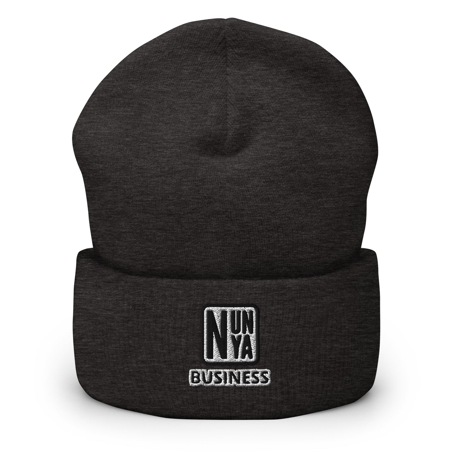 Nunya Business Cuffed Beanie