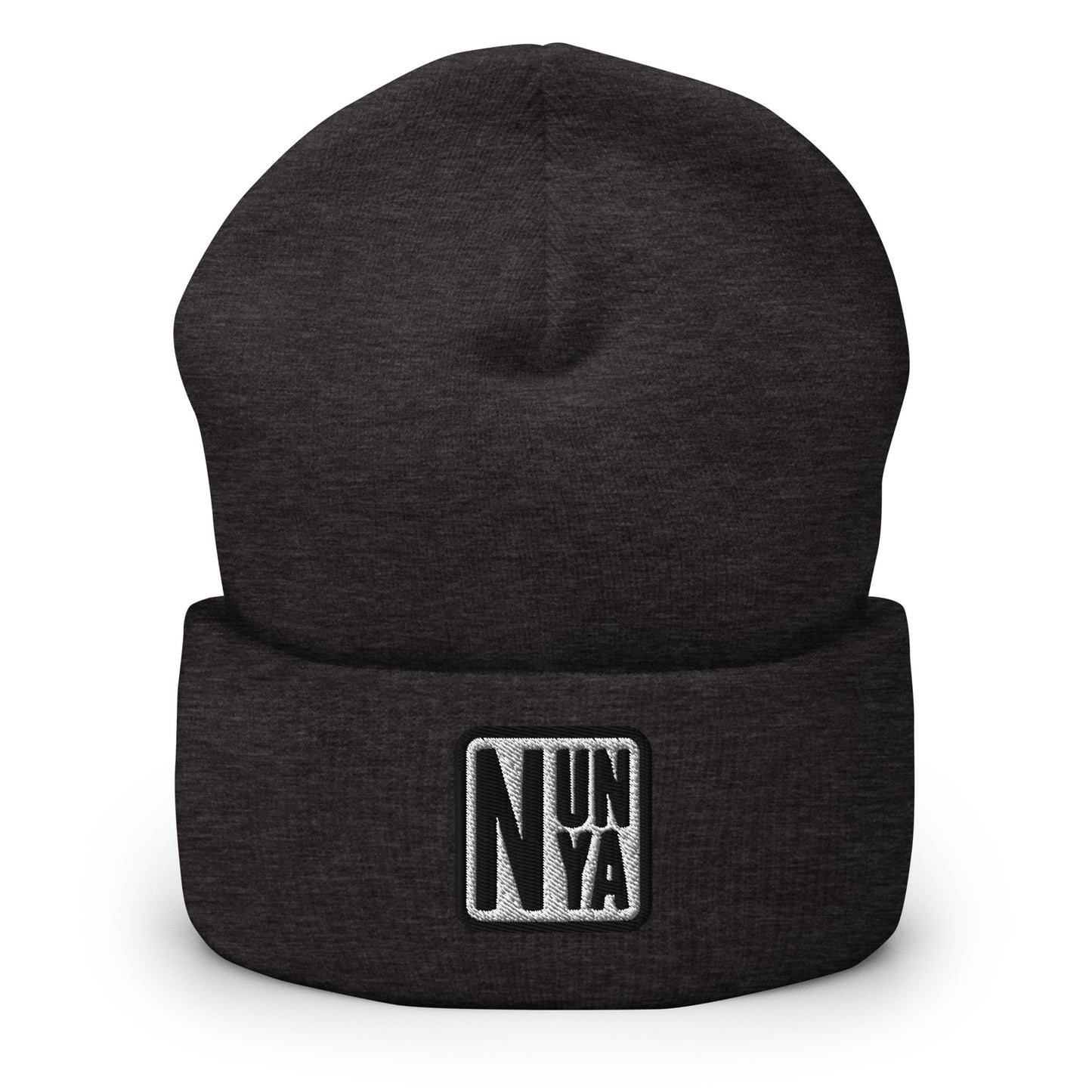 Nunya Patch Cuffed Beanie