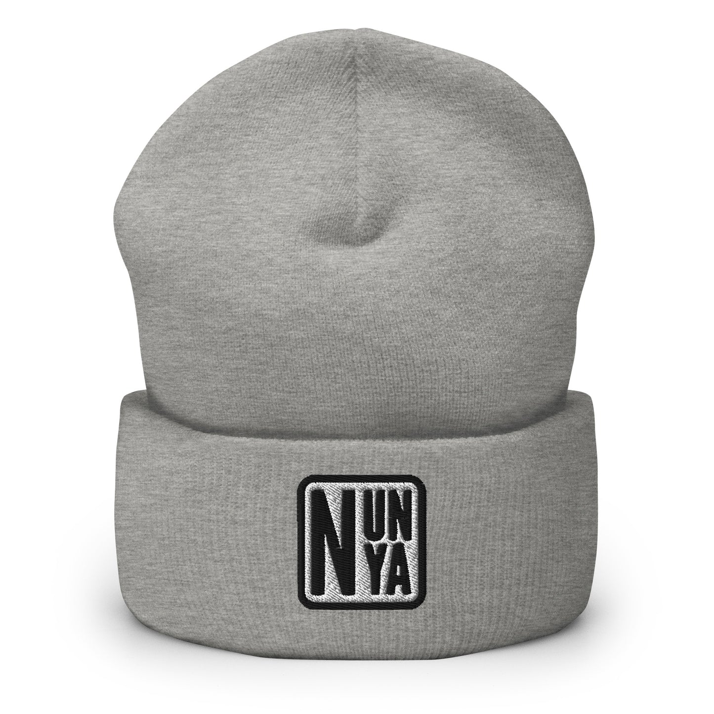 Nunya Patch Cuffed Beanie