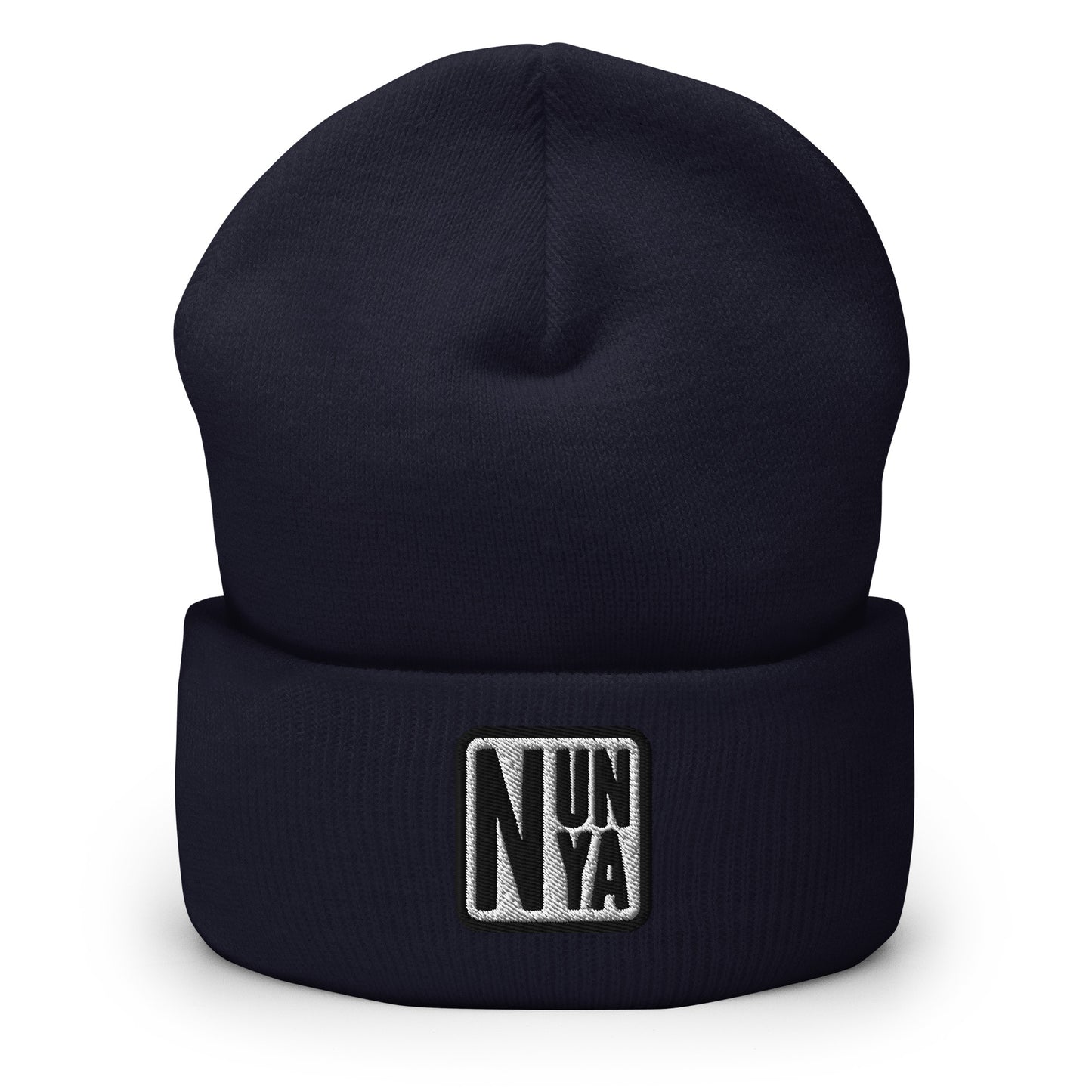 Nunya Patch Cuffed Beanie