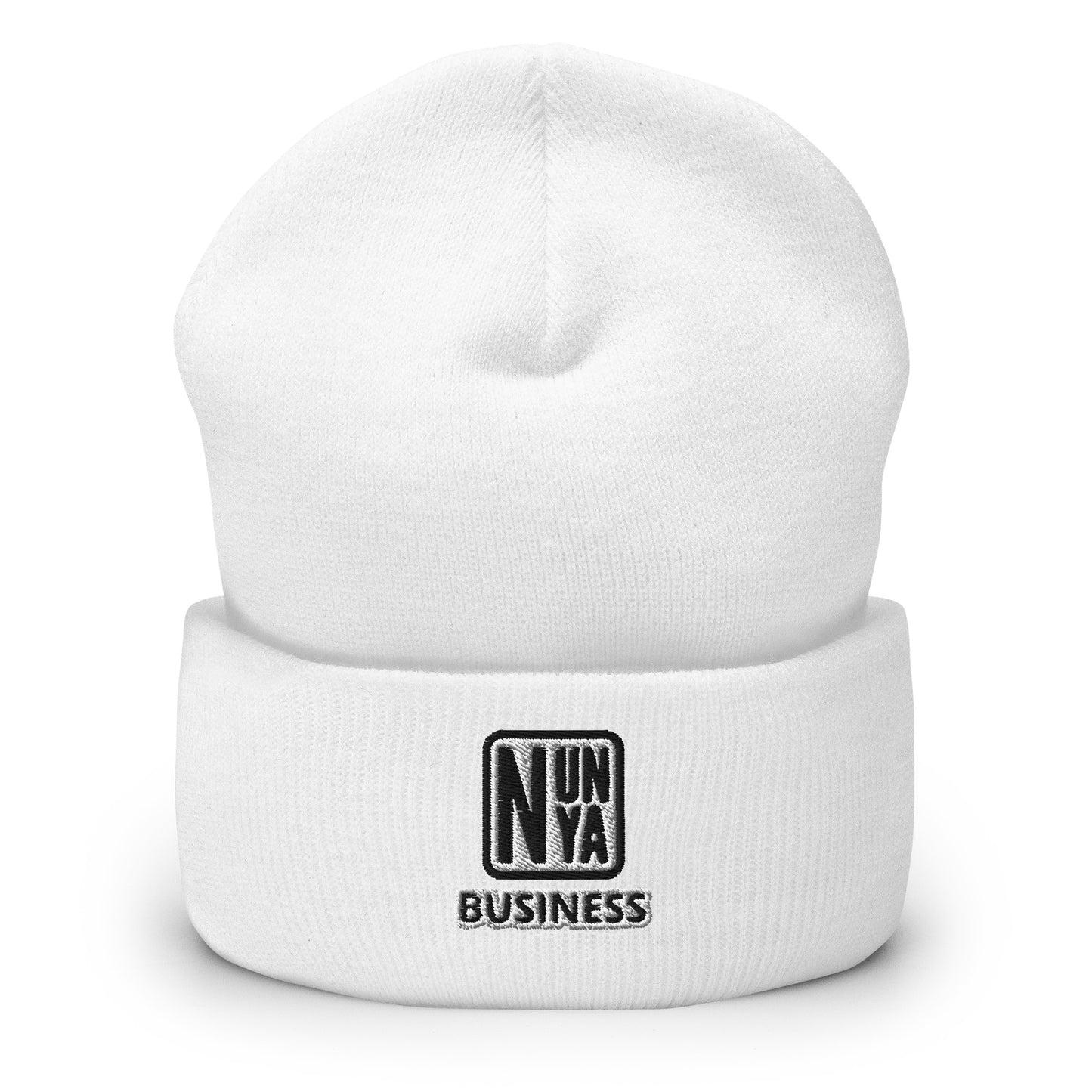 Nunya Business Cuffed Beanie