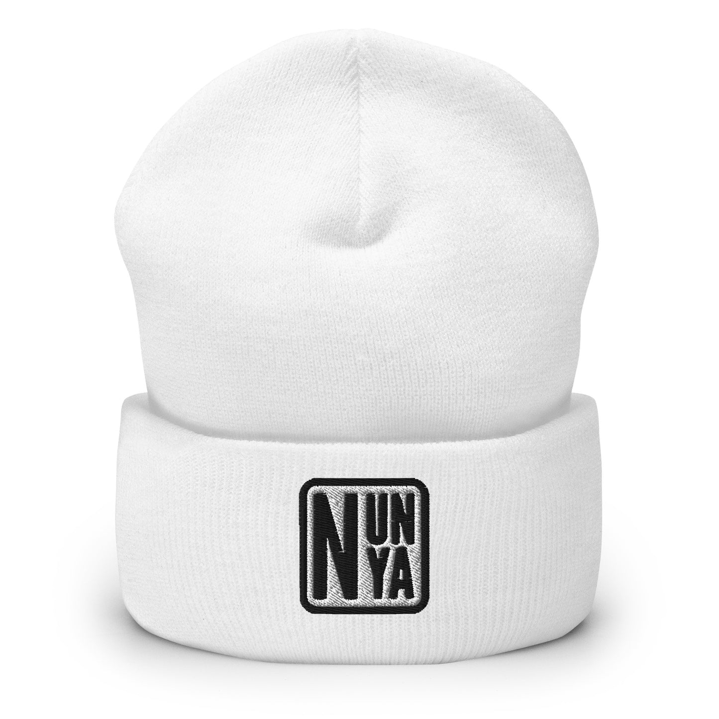 Nunya Patch Cuffed Beanie