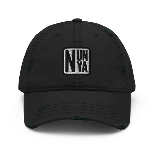 Nunya Patch Distressed Dad Hat