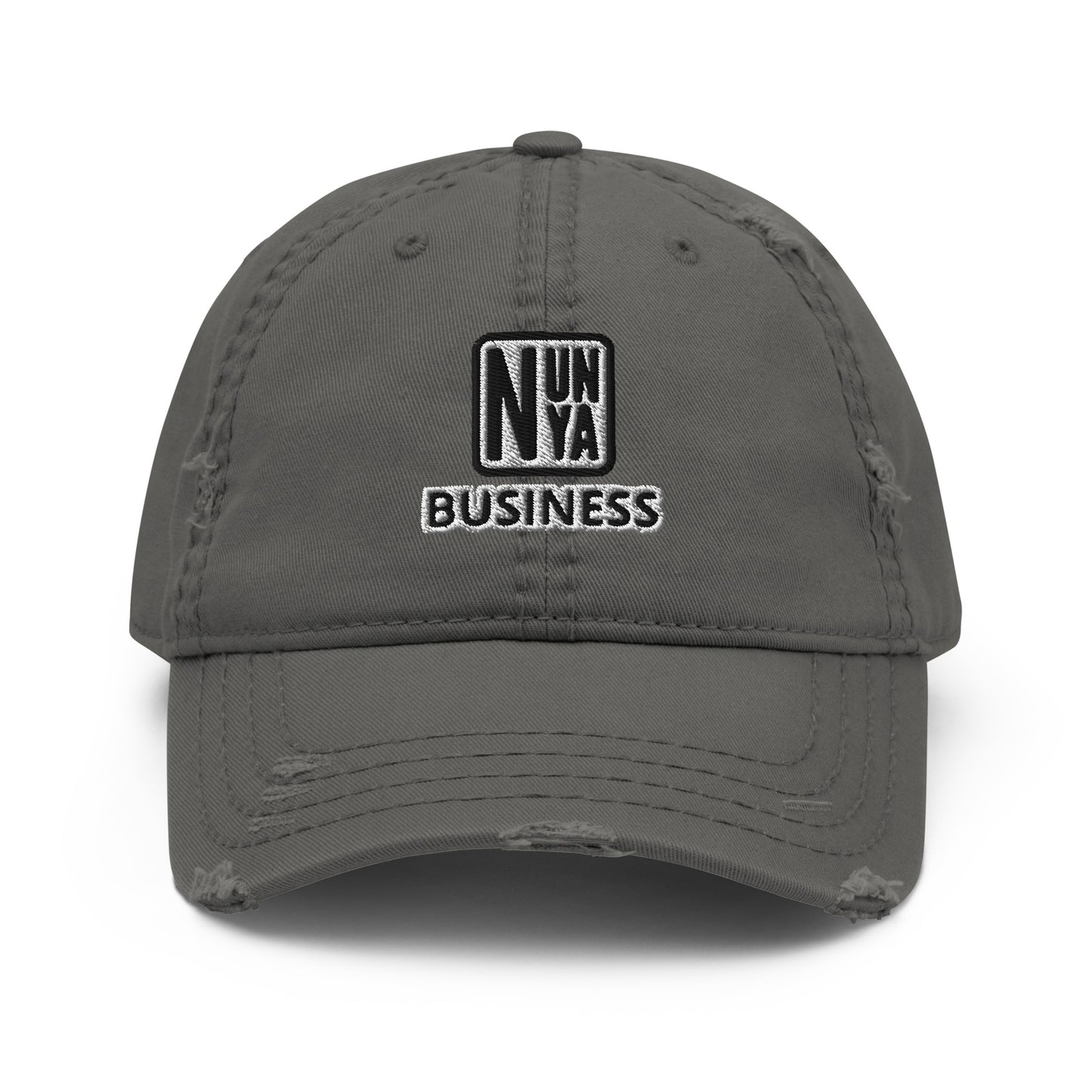 Nunya Business Distressed Dad Hat