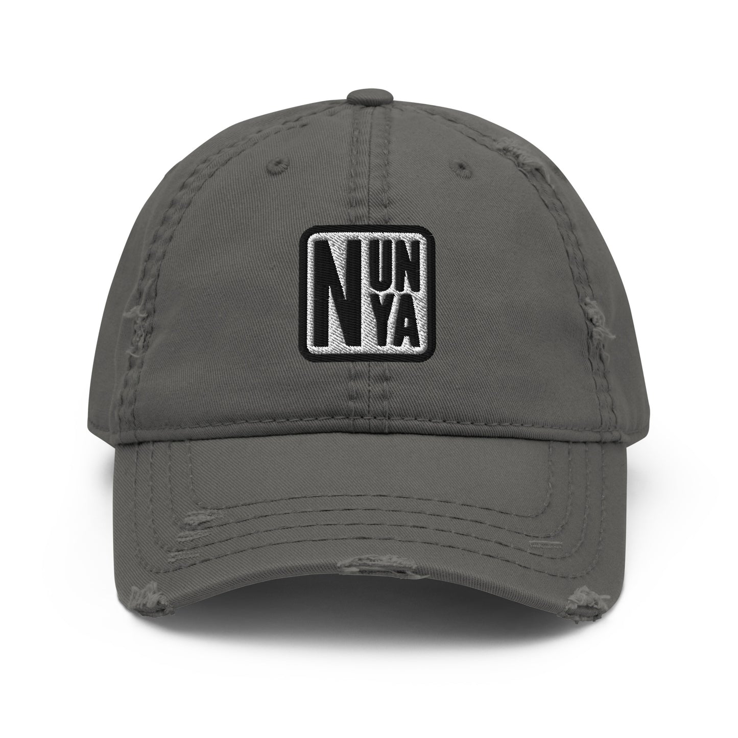 Nunya Patch Distressed Dad Hat