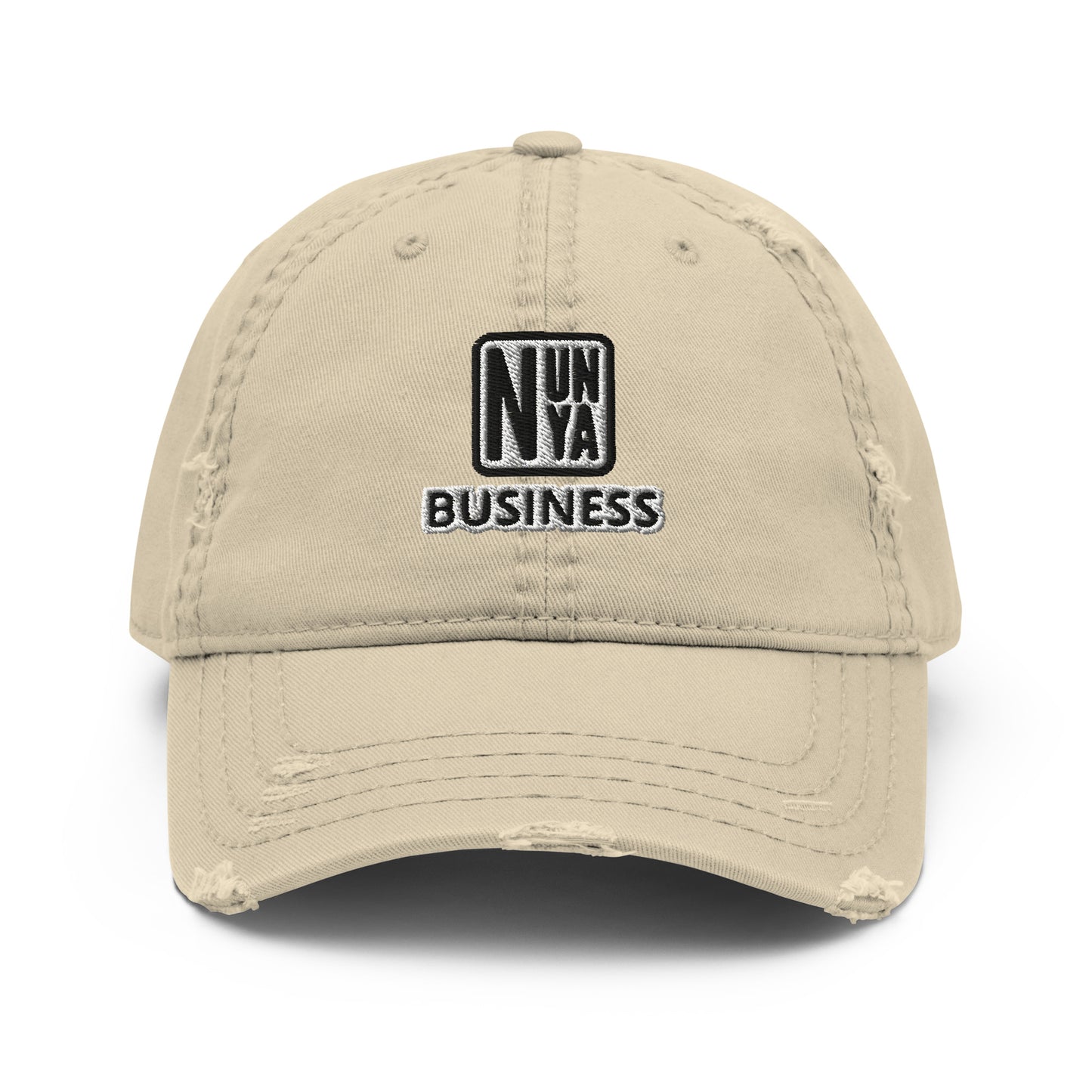 Nunya Business Distressed Dad Hat