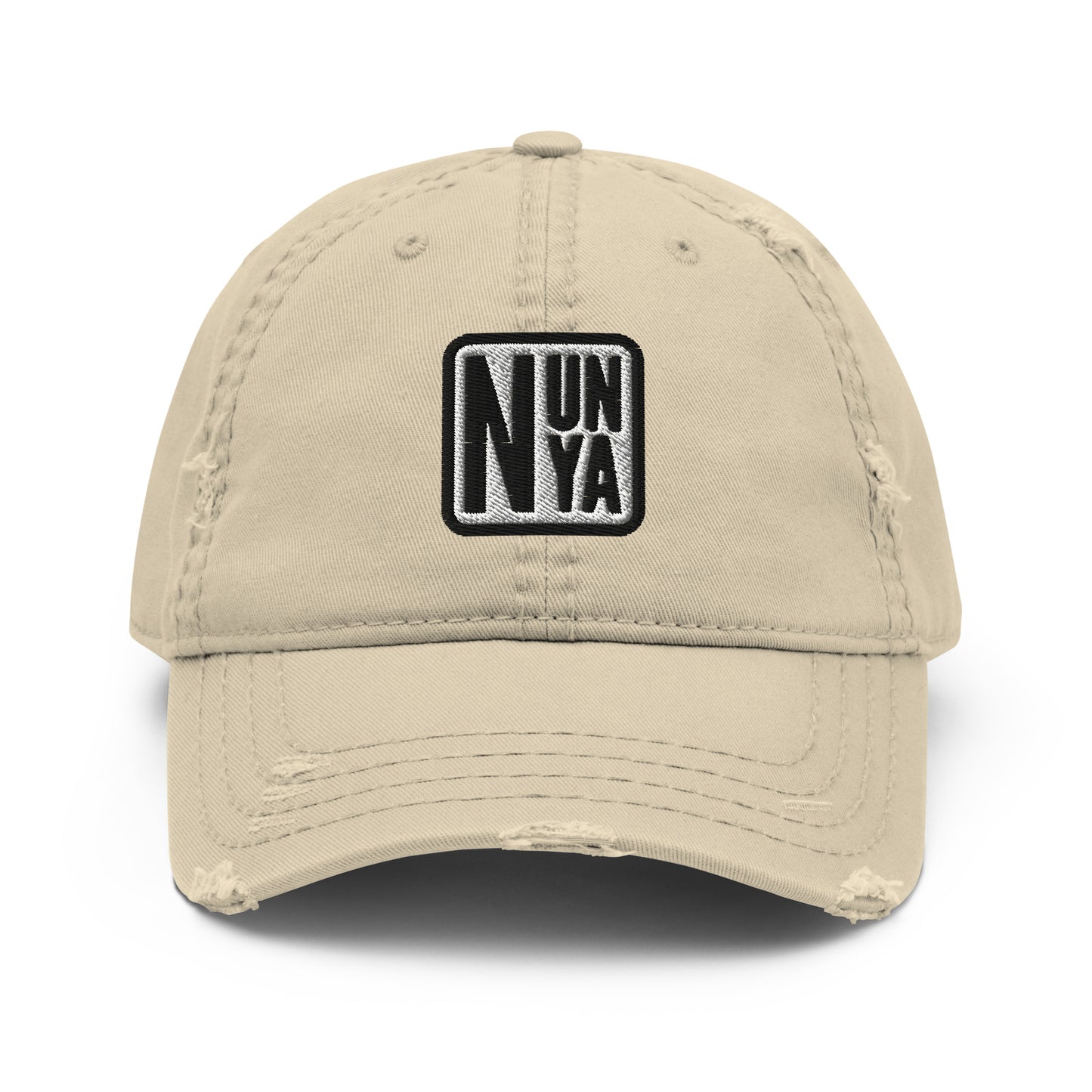 Nunya Patch Distressed Dad Hat